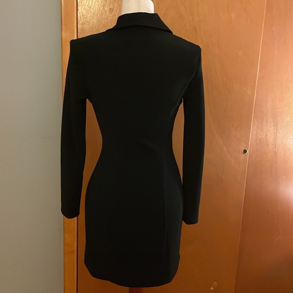 Mark Farrel New York, long sleeves dress, size S. Black, front zipper closure - Picture 6 of 17